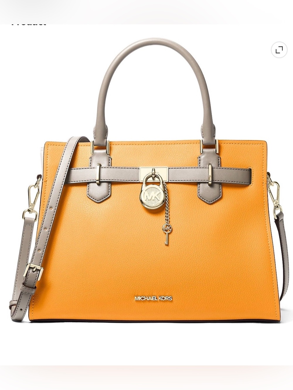 MICHAEL KORS OUTLET
Hamilton Medium Color-Block Leather Satchel